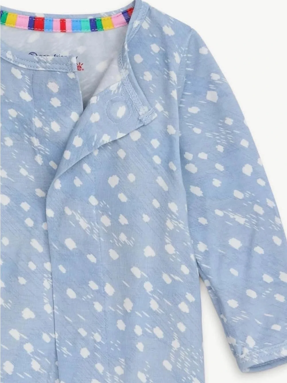 Magnetic Me “Blue Doeskin” Footie